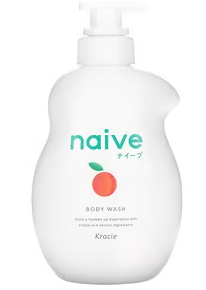 Naive Body Wash Peach Leaf 530ml