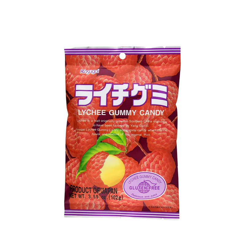 Kasugai Candy, Gummy, Lychee