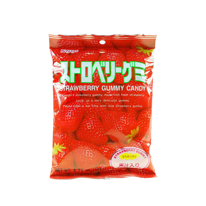 Kasugai Gummy Candy, Strawberry