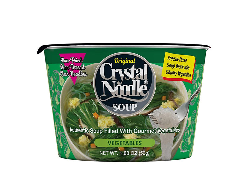 Crystal Noodle Crystal Noodle Soup, Vegetables & Eggs