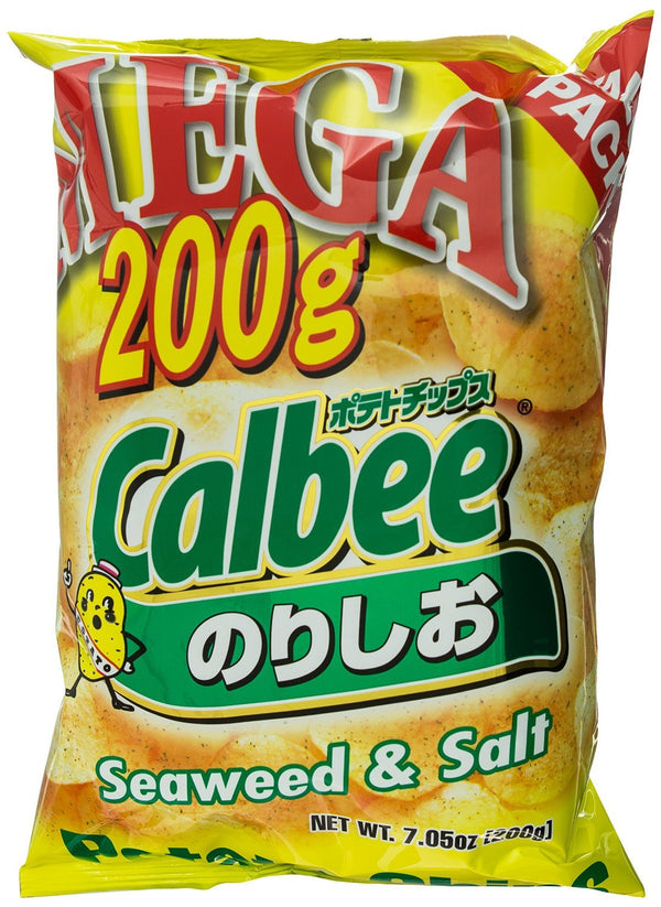 Calbee Mega Seaweed Potato Chips