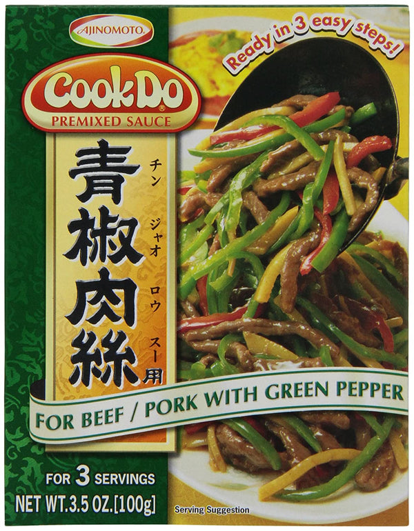 CookDo Pork& Beef With Green Pepper