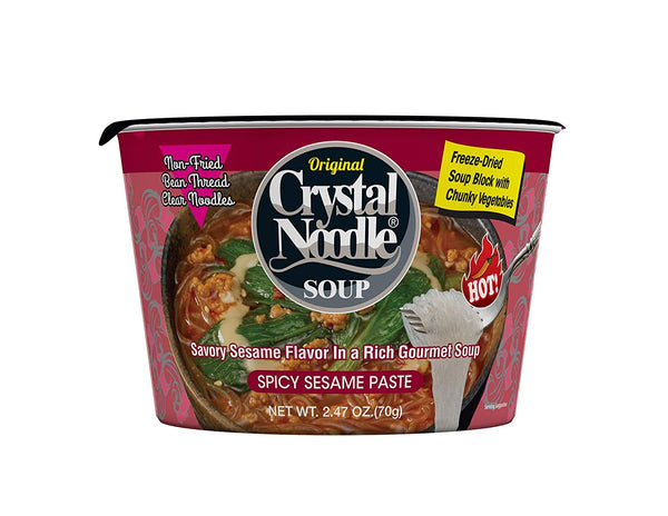 Crystal Noodle Crystal Noodle Soup, Spicy Sesame Paste