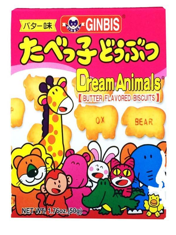 Ginbis Animal Biscuits Butter