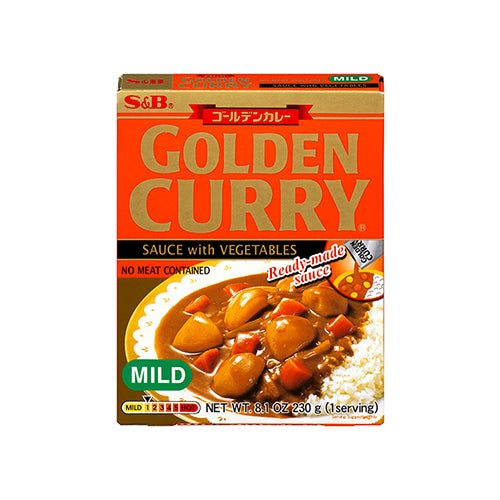 Golden Curry Sauce with Vegetables, Golden Curry, Mild