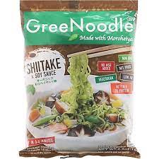 GreeNoodle Noodle Soup, Instant, Shiitake and Soy Sauce