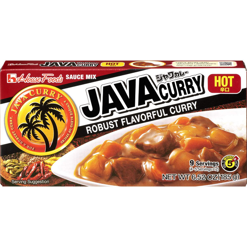 HOUSE   Sauce Mix, Java Curry, Hot