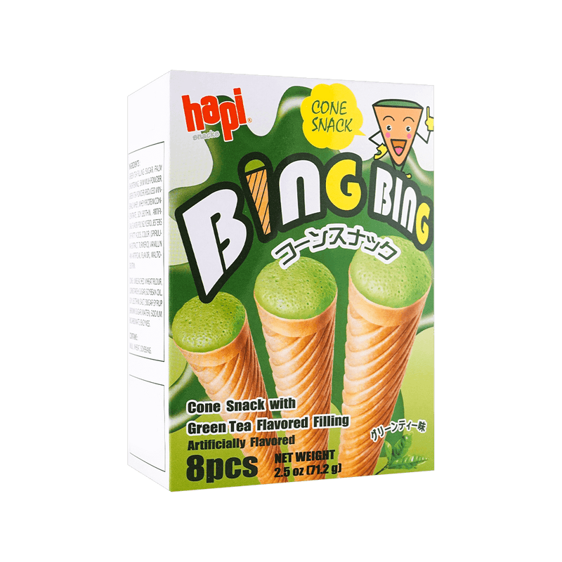 Hapi Bing Bing Green Tea Corn Snack
