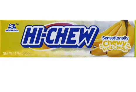 Hi Chew Fruit Candy, Chewy, Banana