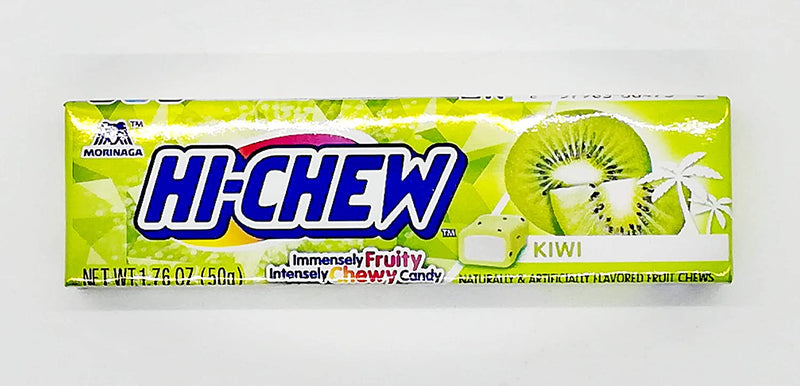 Hi Chew Fruit Candy, Chewy, Kiwi