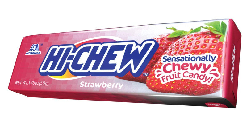 Hi Chew Fruit Candy, Chewy, Strawberry