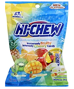 Hi Chew Soft Candy Fruity 3.53oz