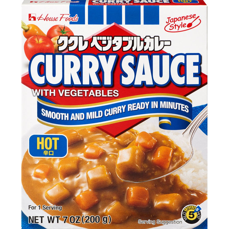 House Curry Sauce, with Vegetables, Hot