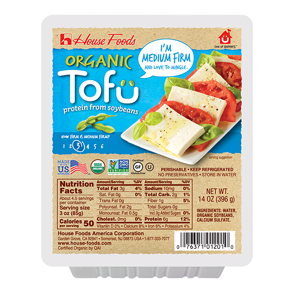 House Foods Organic Tofu, Medium Firm
