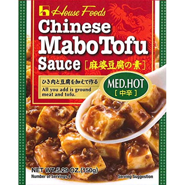 House Foods Sauce, Chinese Mabo Tofu, Med. Hot