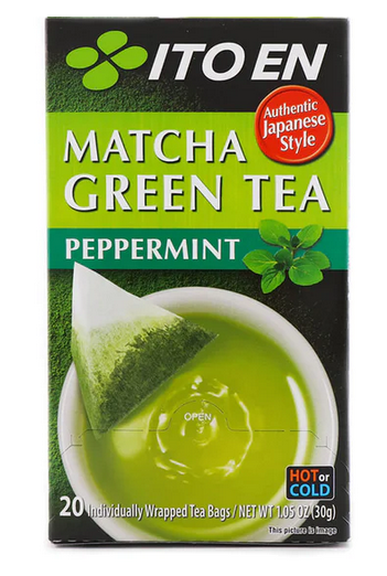 Ito En Green Tea, Matcha, Peppermint, Bags
