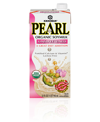 Kikkoman Pearl Soymilk, Organic, Unsweetened