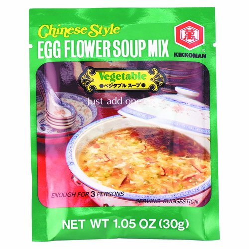 Kikkoman Soup Mix, Chinese Style Egg Flower, Vegetable
