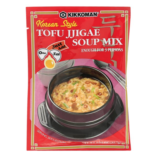 Kikkoman Soup Mix, Tofu Jjigae, Korean Style