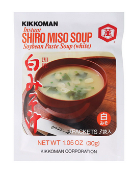 Kikkoman Soup, Instant, Soybean Paste, (Red), Aka Miso