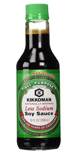 Kikkoman Soy Sauce, Less Sodium