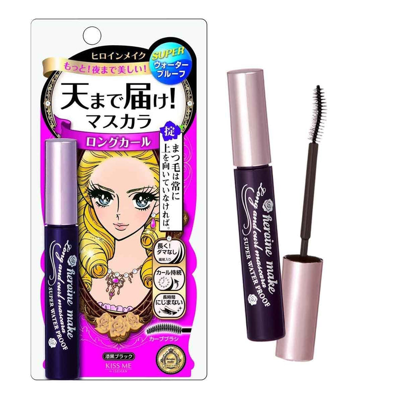 Kissme Heroine Makeup No1 Long & Curl Super Waterproof Mascara