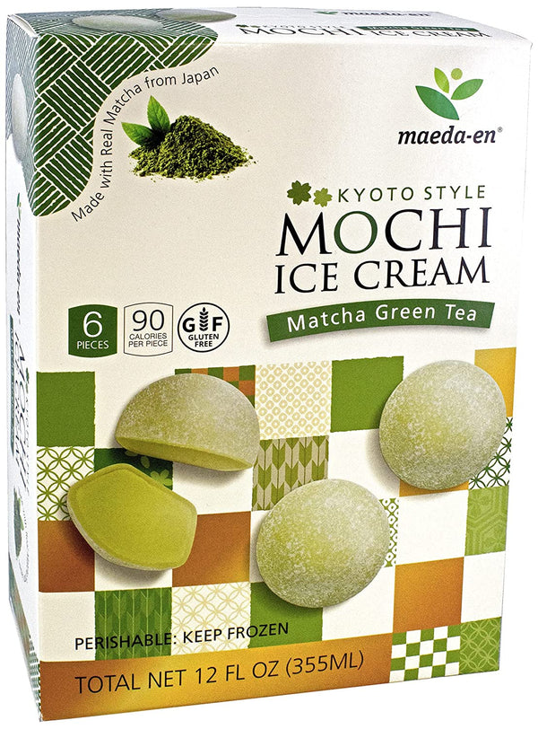 Maeda En Ice Cream, Mochi, Green Tea