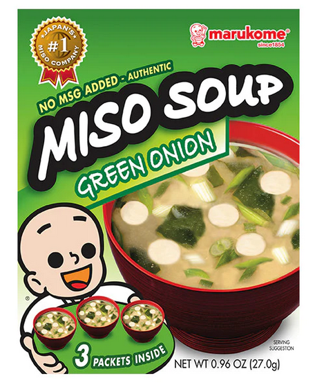 Marukome Green Onion Instant Miso Soup