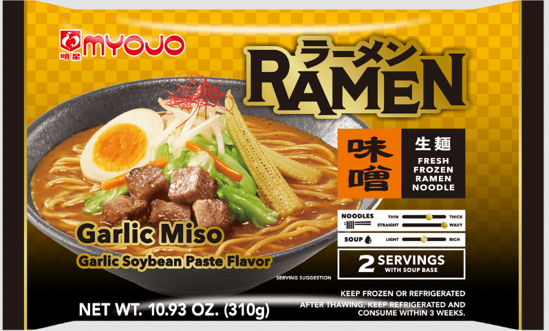 Myojo Garlic Miso Ramen Noodles