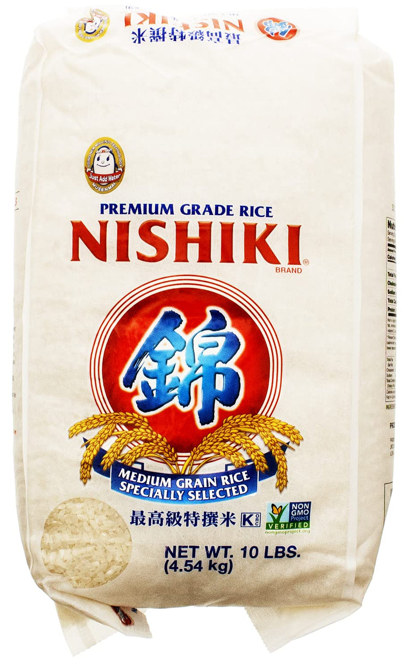 Nishiki Rice, 10lb Medium Grain 