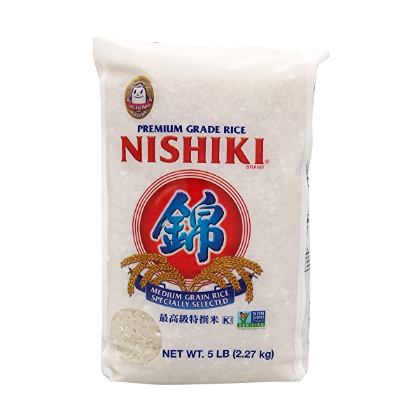 Nishiki Rice, 5lb Medium Grain