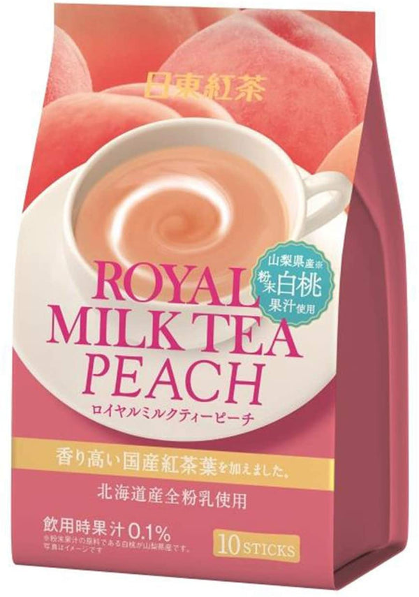 Nitto Royal Milk Tea Peach10sticks