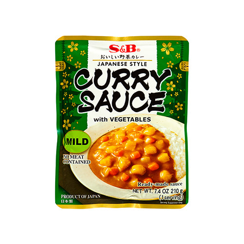 S & B Curry Sauce, with Vegetables, Mild