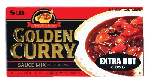 S&B Golden Curry Extra Hot Sauce