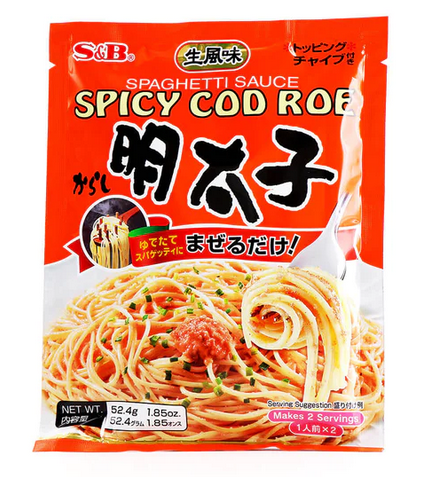 S & B Spaghetti Sauce, Spicy Cod Roe
