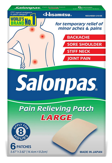 Salonpas Pain Relieving Patch, Large