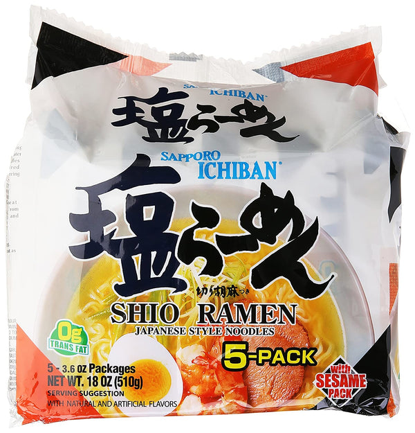 Sapporo Ichiban Shio Ramen