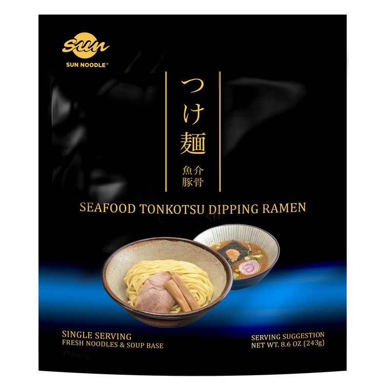 Seafood Tonkotsu Tsukemen dipping ramen