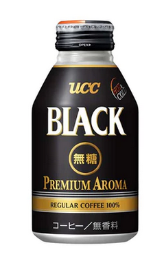 UCC Coffee Drink, Unsweetened, Black Coffee