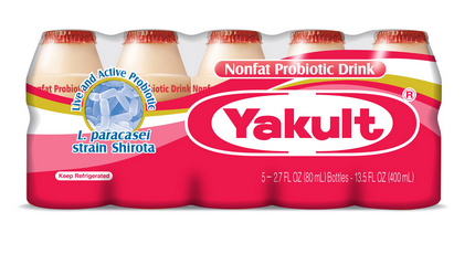 Yakult Probiotic Drink, Nonfat